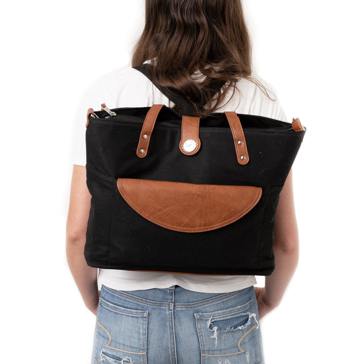 canvas tote bag backpack