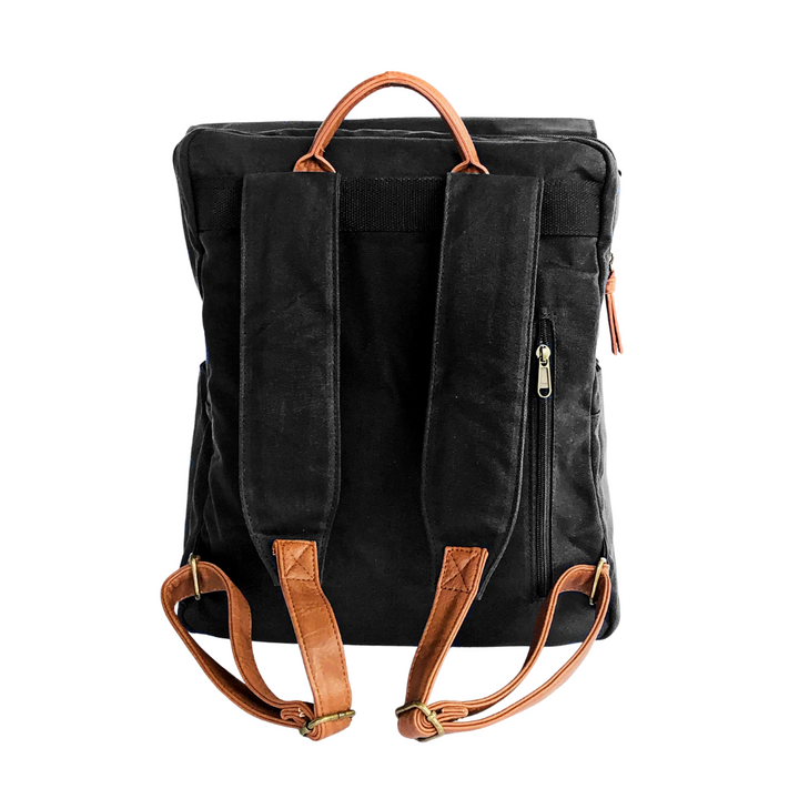 Waxed canvas diaper bag sale