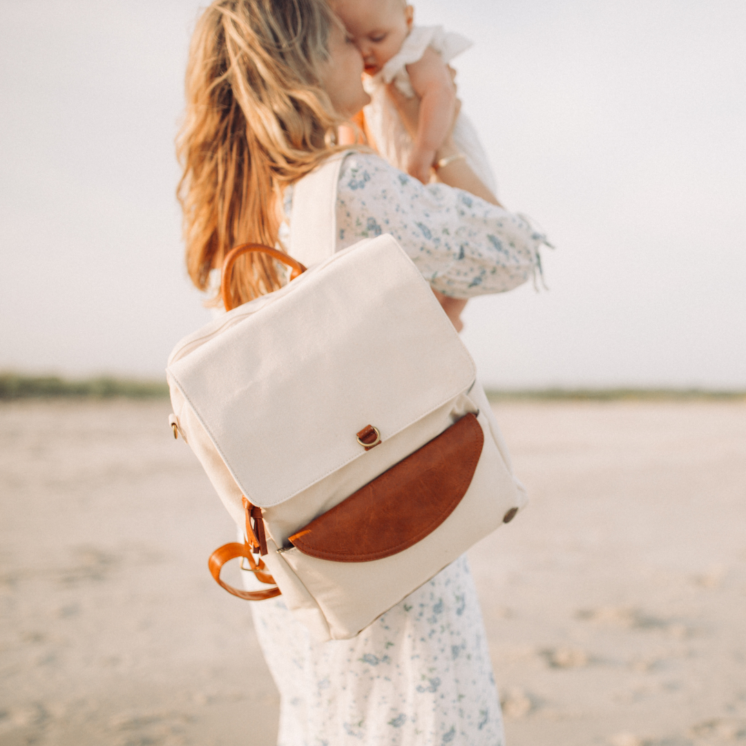 Grey Diaper Bag Backpack: Where Fashion Meets Function! – Momkindness